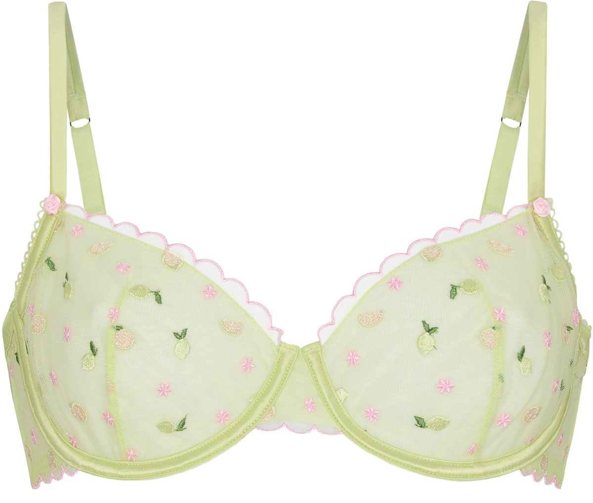 Hunkemöller Niet-Voorgevormde Beugel Bh Harriet Groen