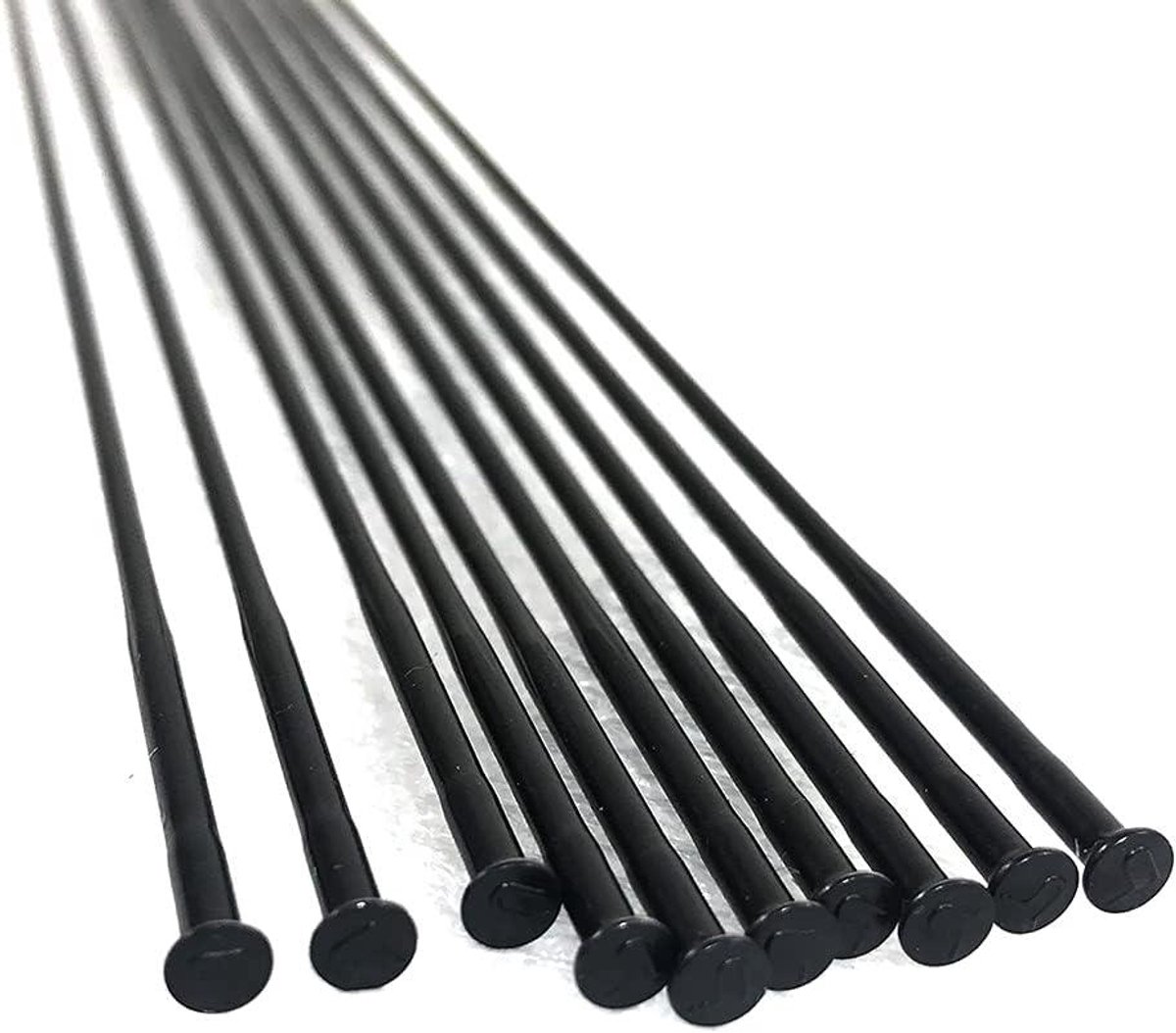 Fiets spaken - Ronde spaken - Wiel reparatie - Roestvrij staal - 286 mm - Zilver