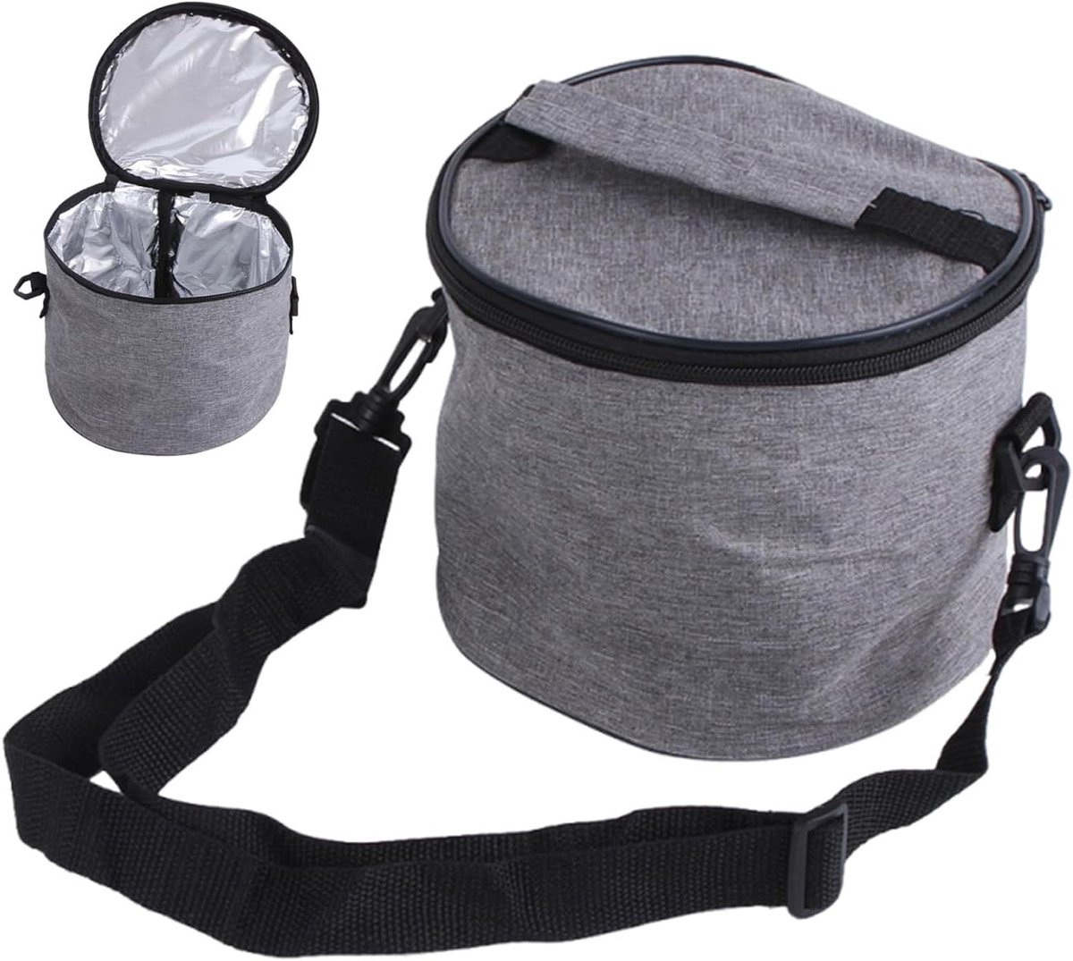 Honden Trainings Tas - Honden Snack Houder - Snelle Beloning - Opvouwbaar Waterdicht - 18 x 15 cm - Zwart