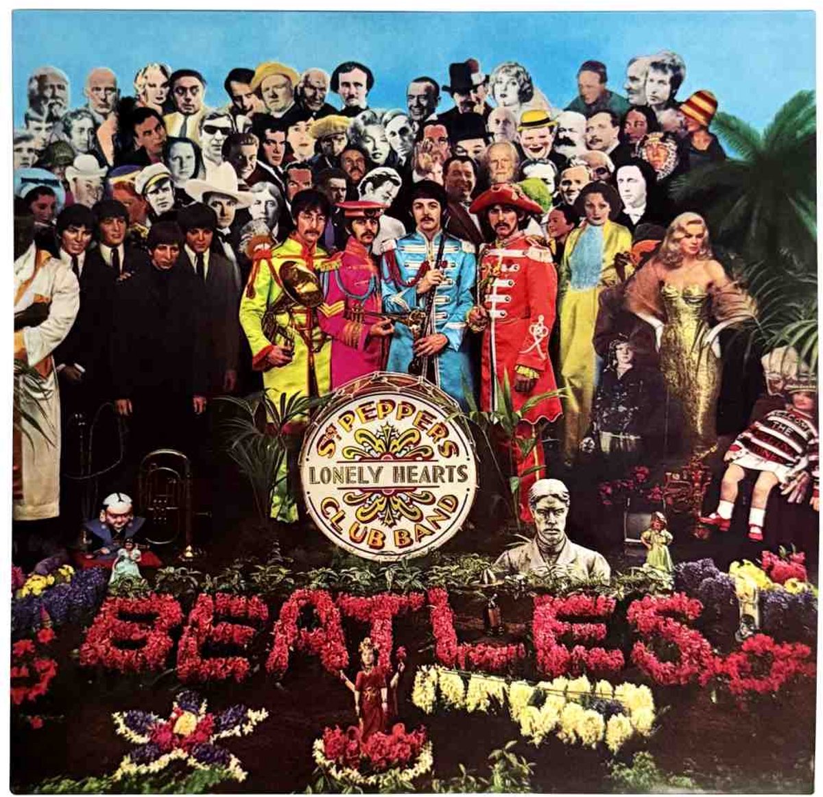 The Beatles - Sgt Pepper Album Sticker - Multicolours