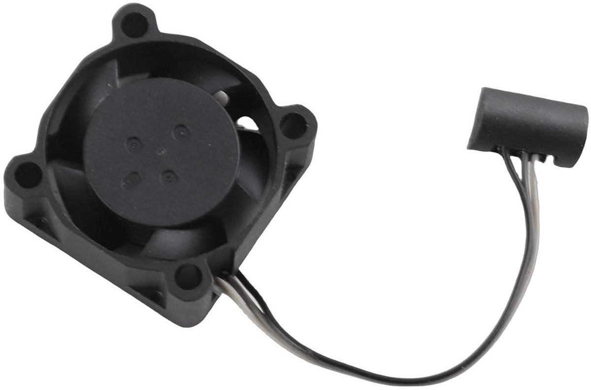 3D Printer Ventilator - Hotend Koeling - Print Stabiliteit - Hoge Snelheid 15.000 RPM - 25x25x10 mm - Zwart