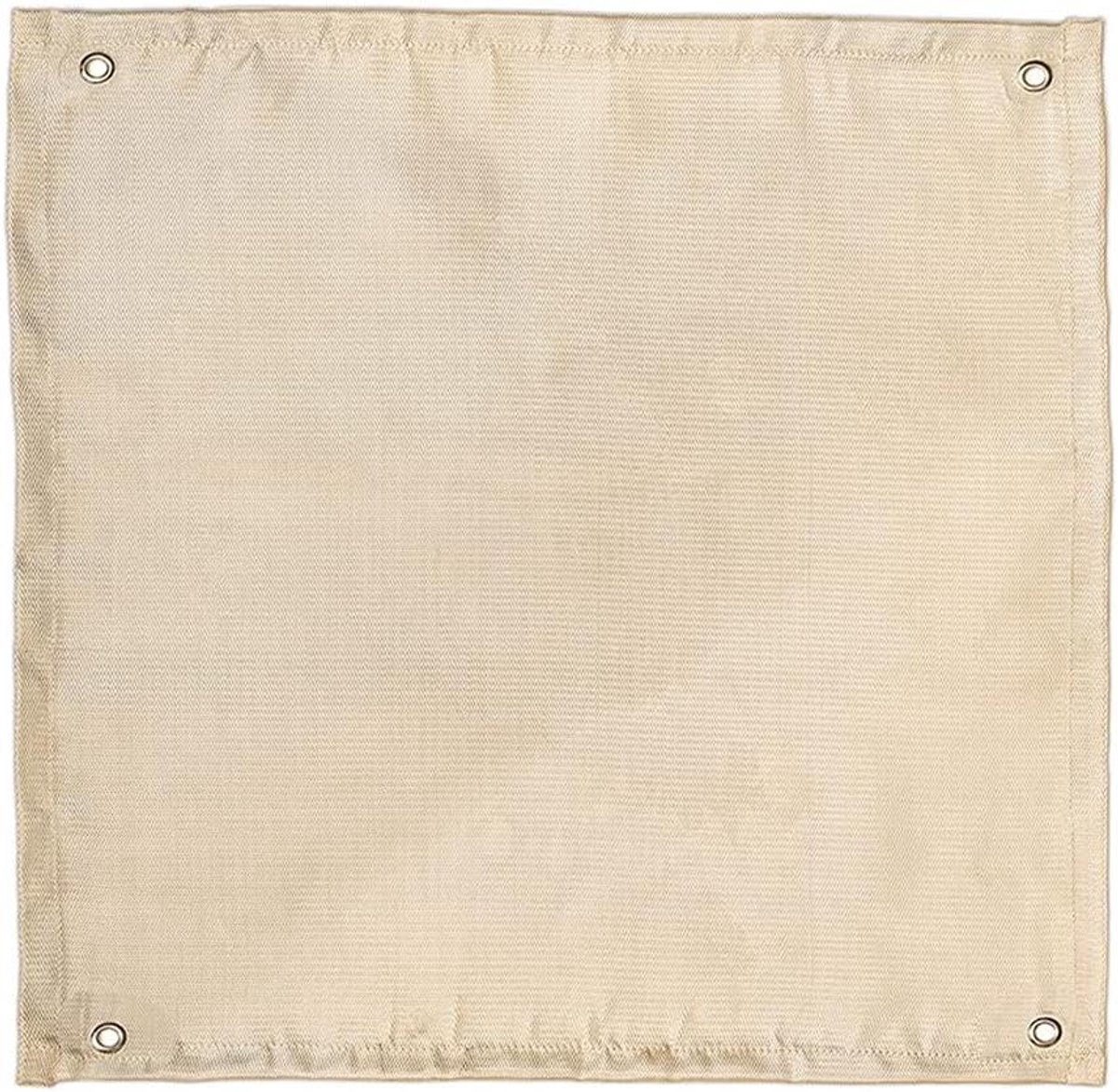 Vuurschaalmat - Vloerbeschermer Brandwerende deken - Buiten koken - Hittebestendig glasvezel - Diverse maten - Beige