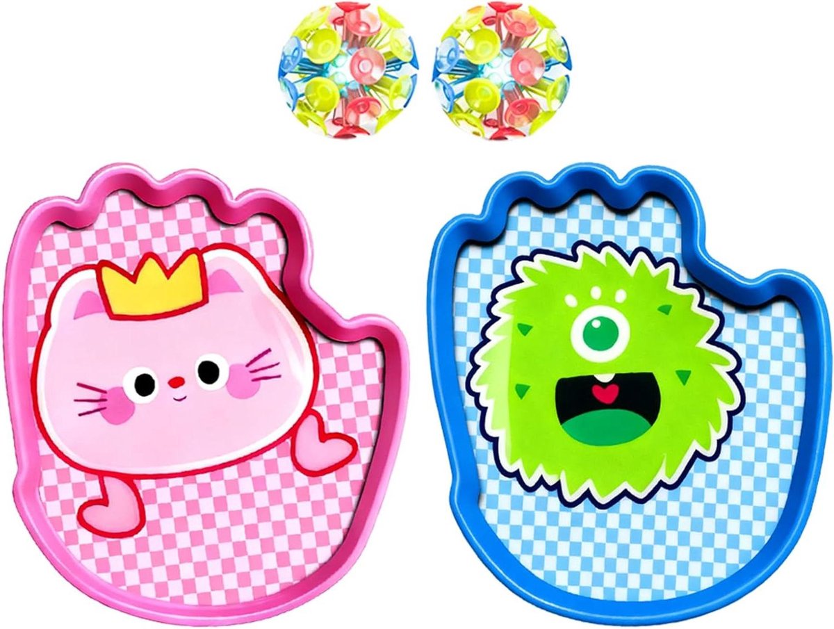 Vangbal Set - Gooi Bal Spel - Buiten Spelen - Verbeterde Veiligheid - 40 x 20 x 5 cm