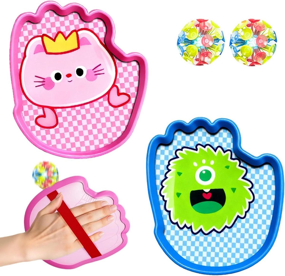 Vangbal Set - Werpspel - Hand-oog training - Veilig zuigontwerp - 40 x 20 x 5 cm - Niet gespecificeerd