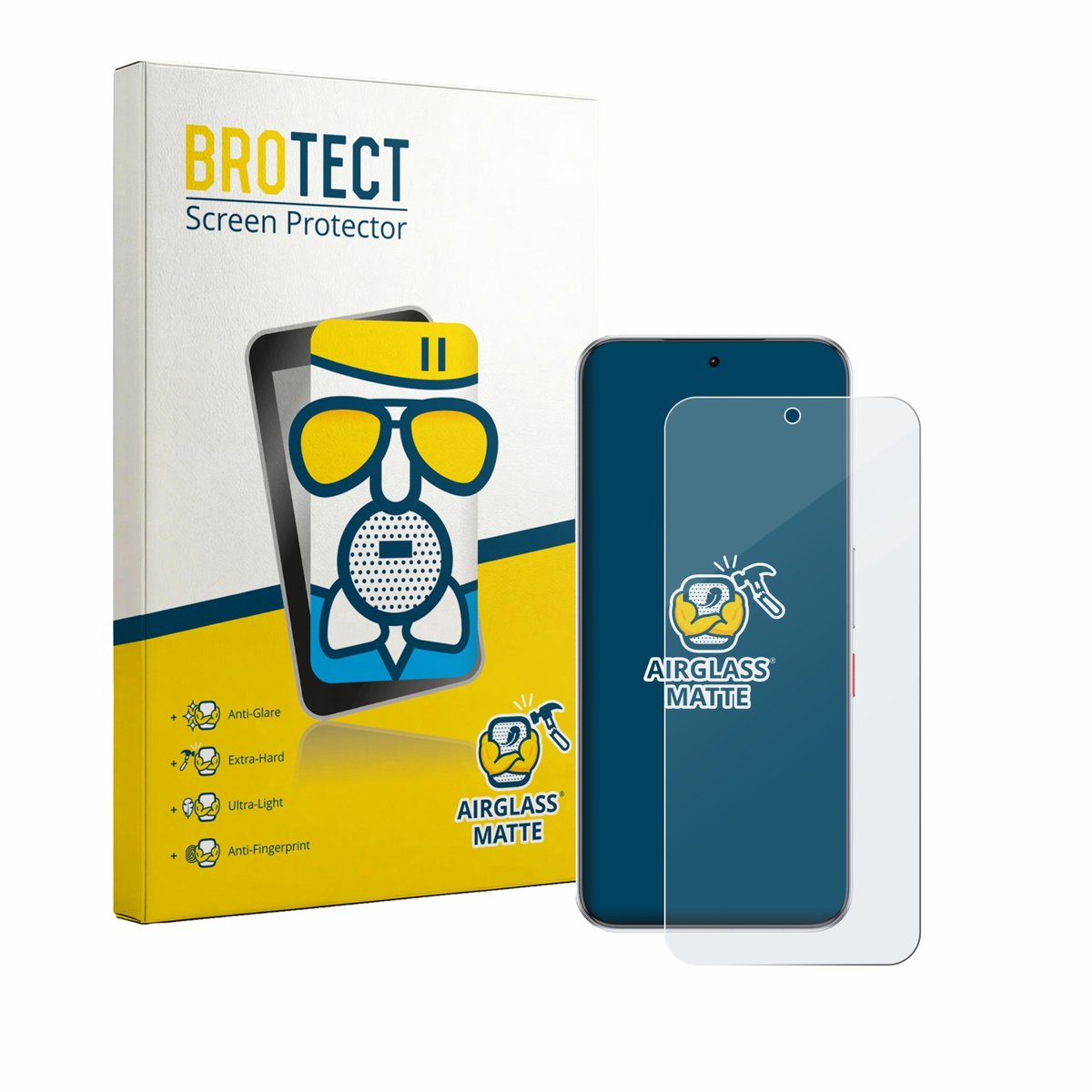 BROTECT - Screenprotector voor ZTE Nubia Neo 5 GT - Folie Beschermfolie Beschermglas matte