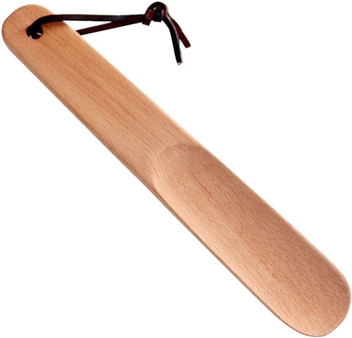 Ergonomische houten schoenlepel voor dames en heren, duurzaam en ideaal voor binnen en buiten gebruik, middelgroot