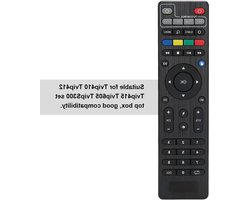 Afstandsbediening voor TVIP S1, V605, V412 en V415 - Geschikt voor TVIP Sbox en TVIP modellen, Betrouwbare vervangingsoptie