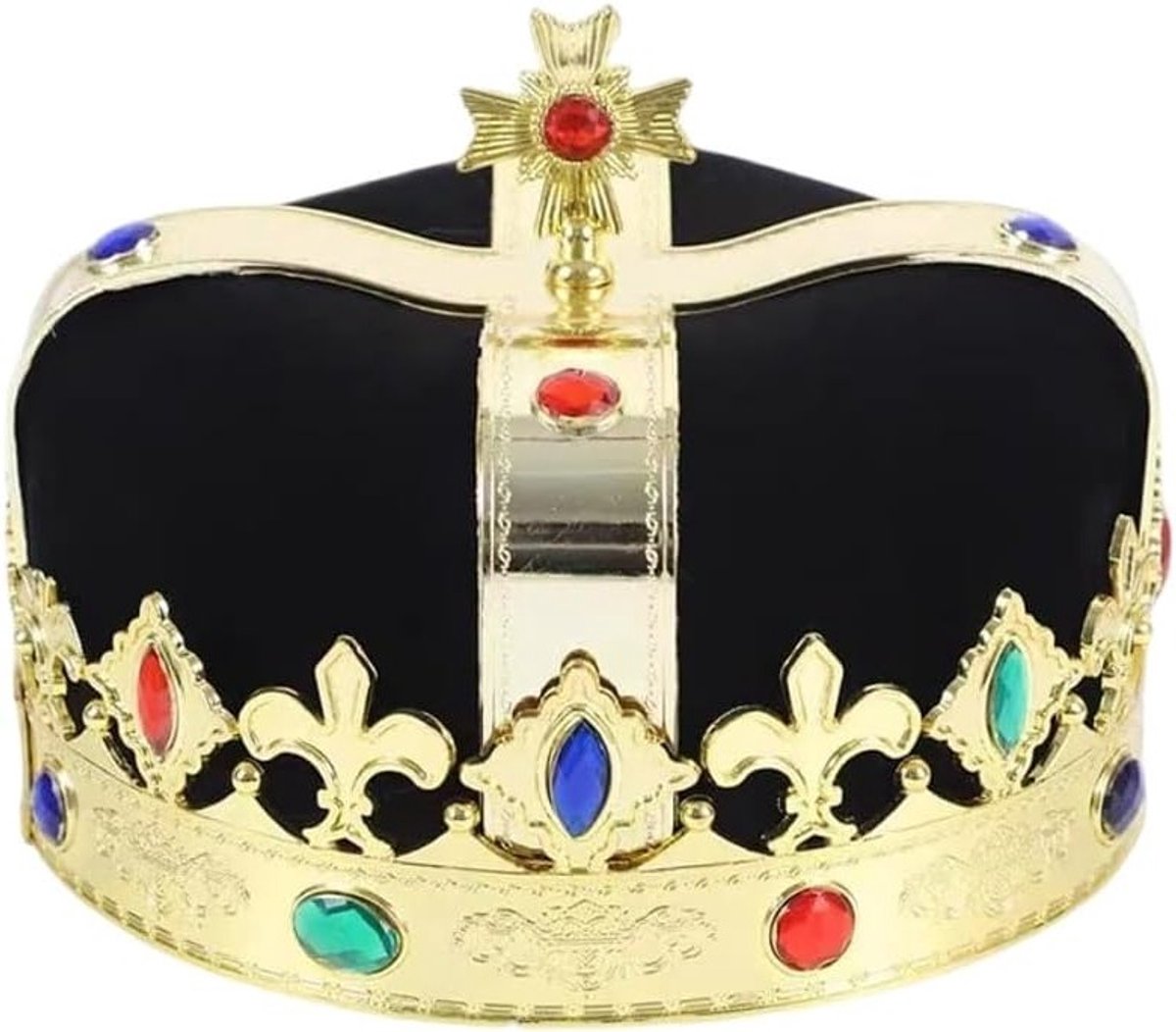Koningskroon voor Unisex Halloween Kostuum, Prom, Cosplay en Feestdecoraties - Luxe Accessoire voor Feestelijke Gelegenheden