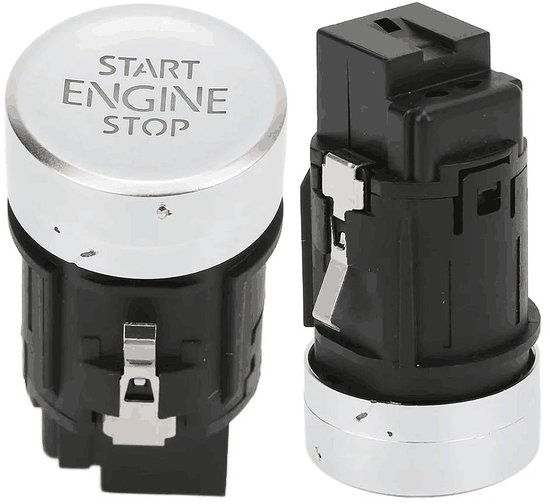 Dailygoods - Cosensi - Cosensi - Dailygoody - Startknop - Engine Start Stop Switch - Duurzaam en betrouwbaar - Grijs - Geschikt voor Golf 7 MK7 E-Golf T-Roc - 5G1959839 5Q1959839 van Dailygoods — afbeelding 5