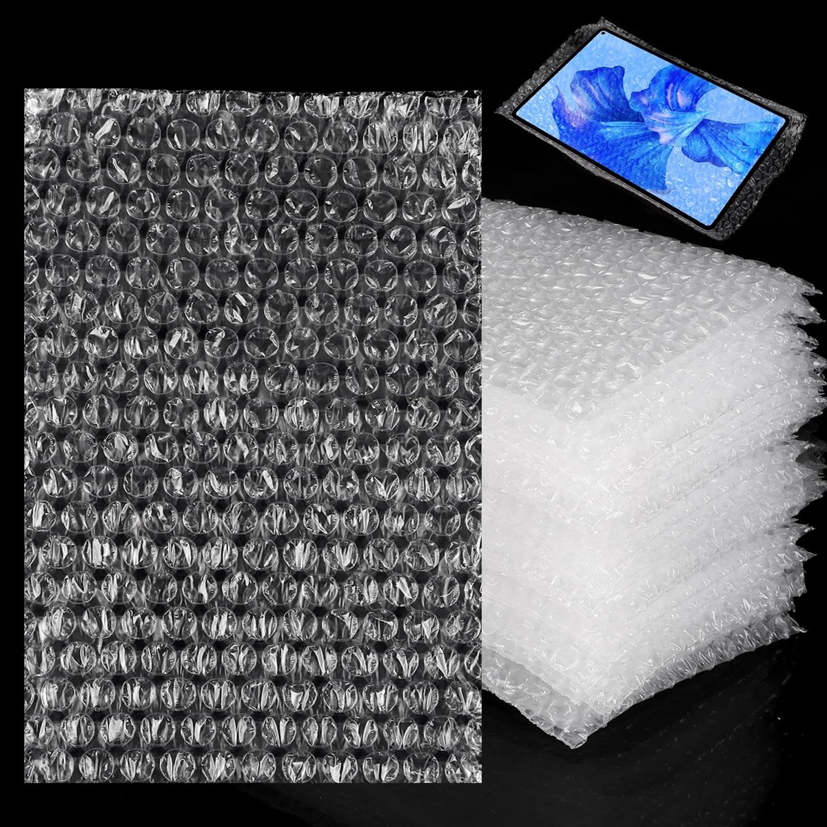 Dailygoods - Dailygoody - Luchtkussenzakken - Bubble wrap zakken - Stootvaste bekleding - 20 x 30 cm - Verpakkingsmateriaal - Geschikt voor verzending - Transparan