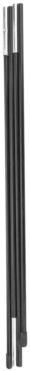 Dailygoods - Dailygoody - Hoogwaardige Glasvezel Campingtentstokken - Stevige Vervangende Onderdelen - Antiroestaccessoires - Zwart - Ideaal voor Kamperen - Geschi.