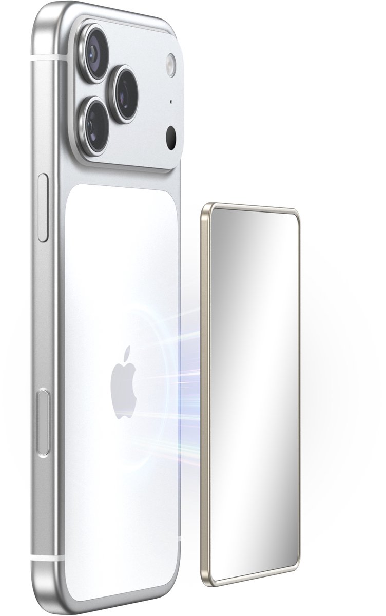 Valenta MagSafe Spiegel - Natural - Selfie Spiegel Telefoon - Pocketformaat - lichtgewicht - Sterke magneet