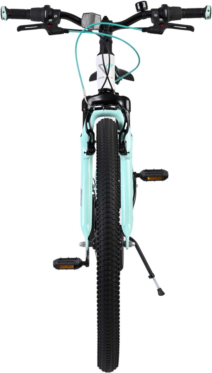 Volare Boost Kinderfiets - 26 inch - 21 speed - Wit/Mintgroen van Volare — afbeelding 2