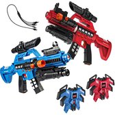 My Green Deal - Lasergame Set voor Kinderen en Volwassenen - 2 Personen - Met laserguns & Breastplates – Meerdere Spelmodi