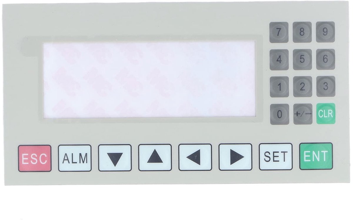 Dailygoods - Membraantoetsenbord met Transparante Plastic Folie
