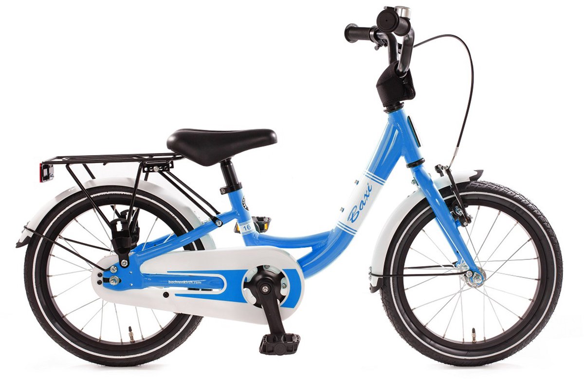 Bachtenkirch Baxi kinderfiets 16 inch aluminium blauw