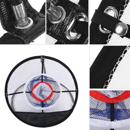 Dailygoods - Cosensi - Dailygoods - Dailygoody - Golf Chipping Net - Inklapbaar Oefennet - Draagbaar en Compact - Geschikt voor Binnen en Buiten - Verbeter Je Golfvaardigheden - Inclusie.. van Dailygoods — afbeelding 4