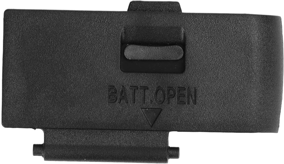 Dailygoods - Batterijklep Cover - Vervangend Batterijklepje - Perfecte Pasvorm - Geschikt voor 650D 700D - Duurzaam ABS - Eenvoudige Installatie - Cam