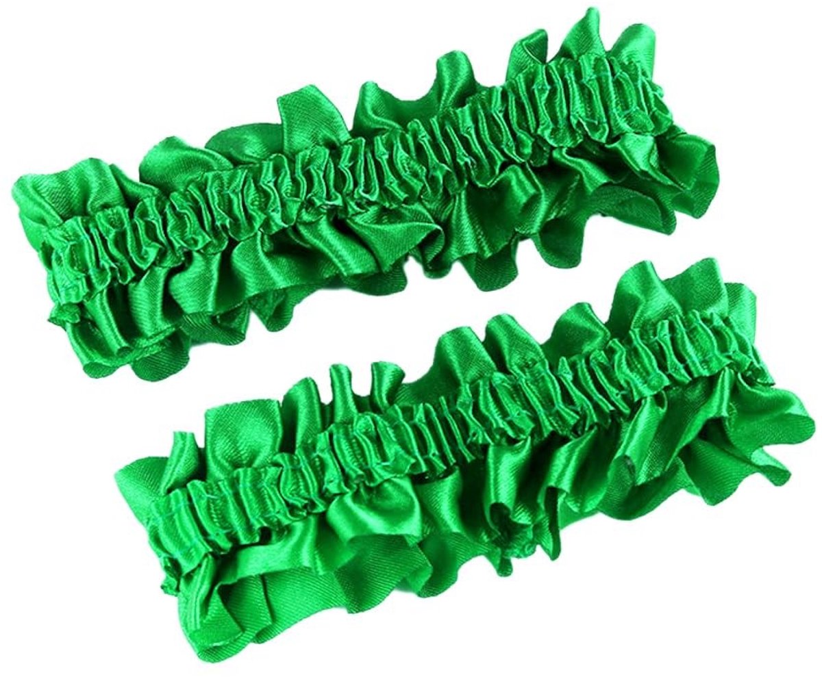Dailygoods - 2-delige Kousenband Set voor de Bruid met Kant en Satijn