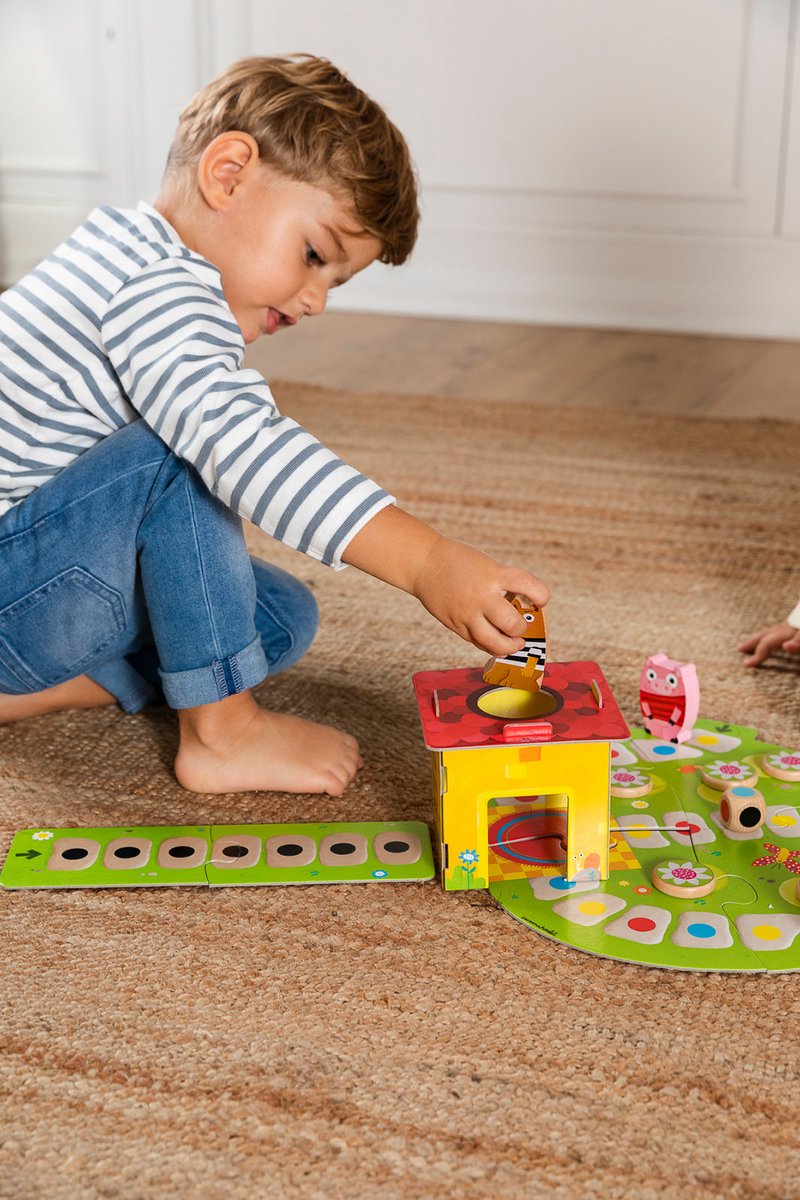 Jumbo - Goula - Drie Kleine Biggetjes - Kinderspel - Bordspel kinderen vanaf 2 jaar - Speelgoed — afbeelding 2