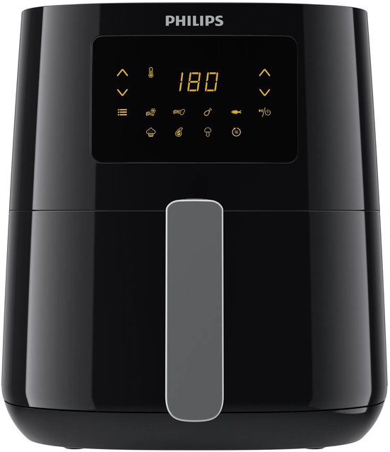 Philips Airfryer 3000 Series L 4L | Hetelucht friteuse met Rapid Air, touchscreen en warmhoudfunctie