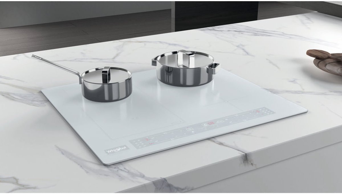 Whirlpool WL B4560 NE/W Wit Ingebouwd 59 cm Inductiekookplaat zones 4 zone(s)