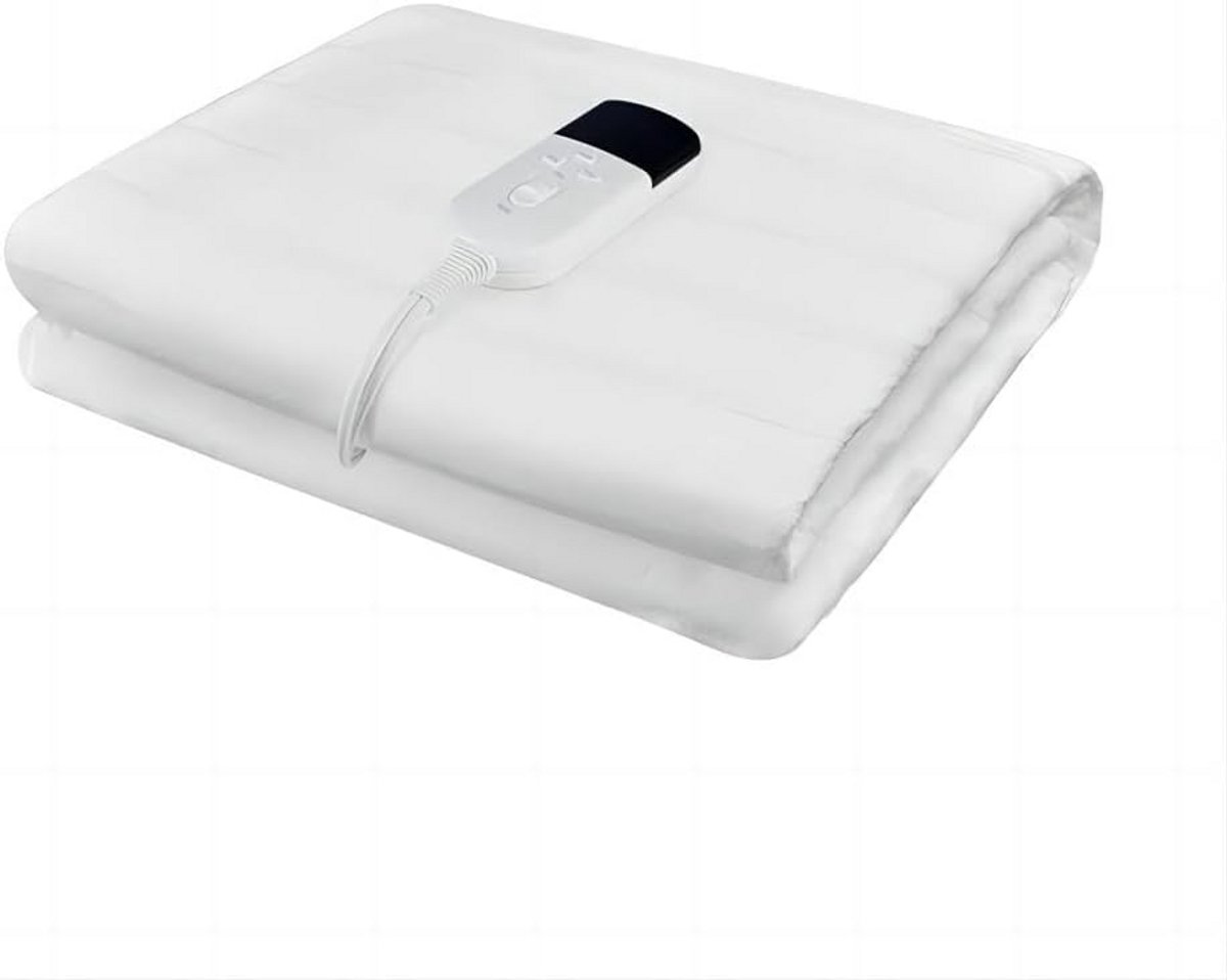 Elektrische Deken met Timer - Verwarmde Onderdeken voor Wintercomfort (160x130 cm)