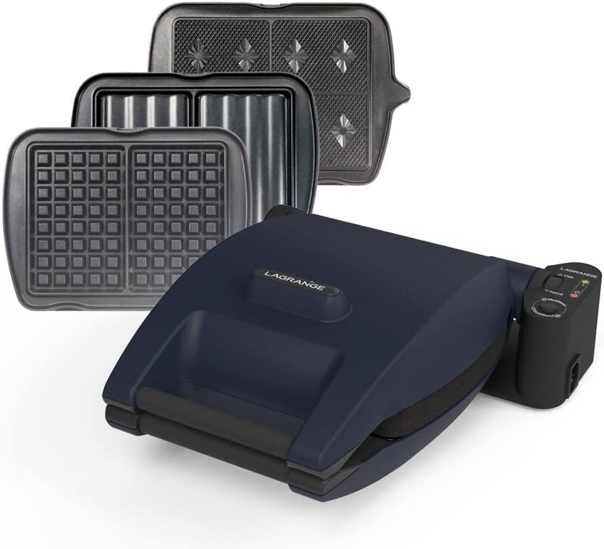 Wafelijzer met verwisselbare platen - Wafelijzer - Dessertplezier