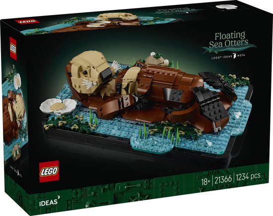 LEGO Ideas Drijvende Zeeotters - 21366