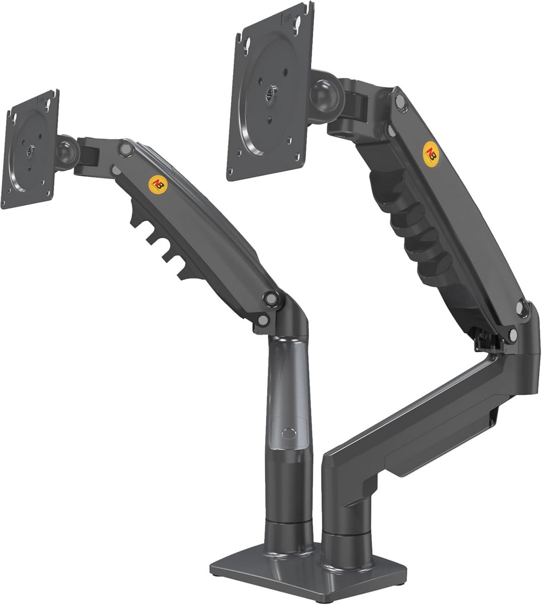 Monitor Arm 2 Schermen - Standaard - Verhoger - verstelarm
