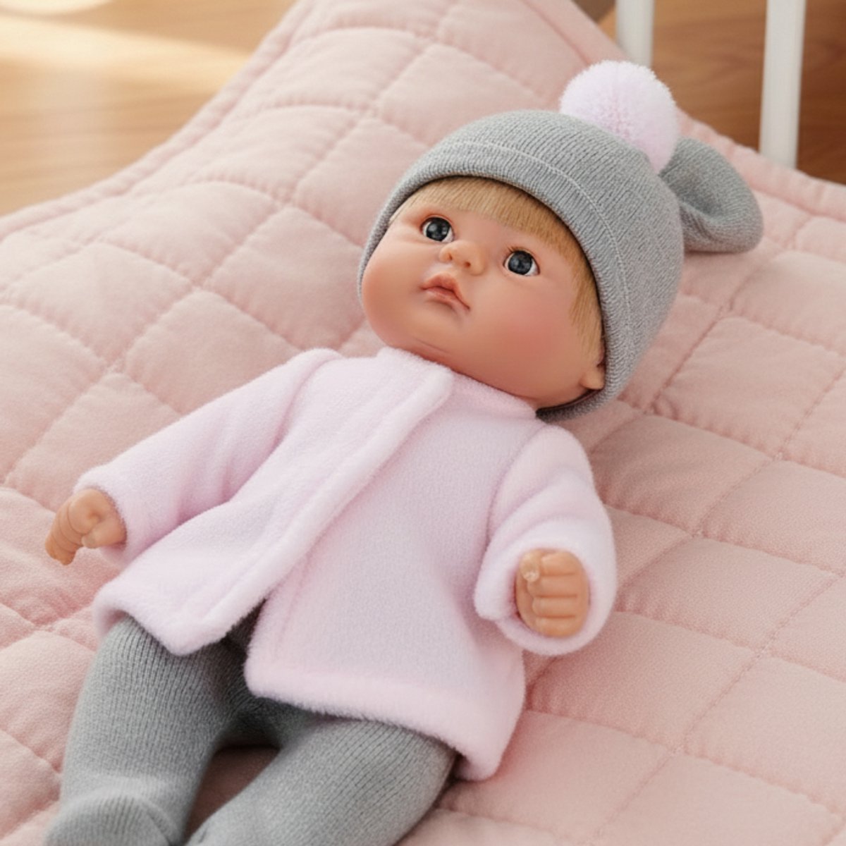 ASI DREAMS Pop - Bomboncín 20 Cm - Kleding - Grijs/Babyroze