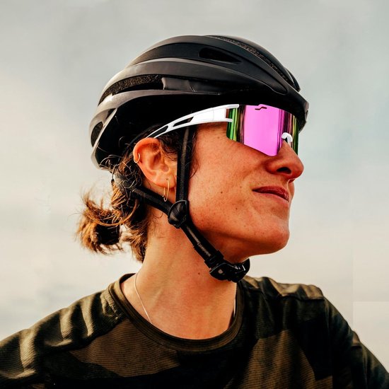 Fietsbrillen voor jongens en meisjes, UV400 gepolariseerde sportzonnebrillen, baseballzonnebrillen — afbeelding 5
