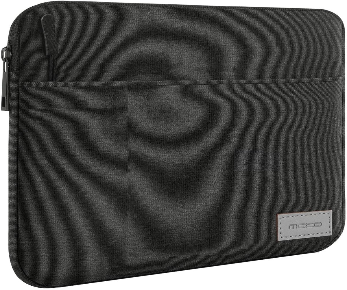 Dailygoods - Dailygoody - Tablethoes - Draagtas - Zwart en Grijs - Geschikt voor iPad mini 2 3 4 5 6 - Universeel - 7-8 inch tablet