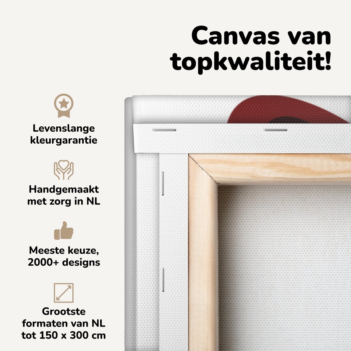 Canvas schilderij 180x120 cm - Wanddecoratie Illustratie van een omelet in een braadpan -
