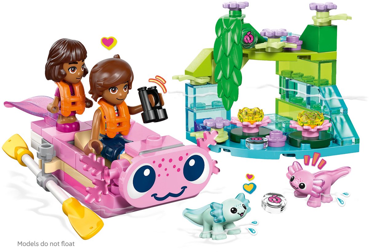 LEGO Friends Axolotl avontuur boot bouwset - speelgoed - 42681 — afbeelding 14