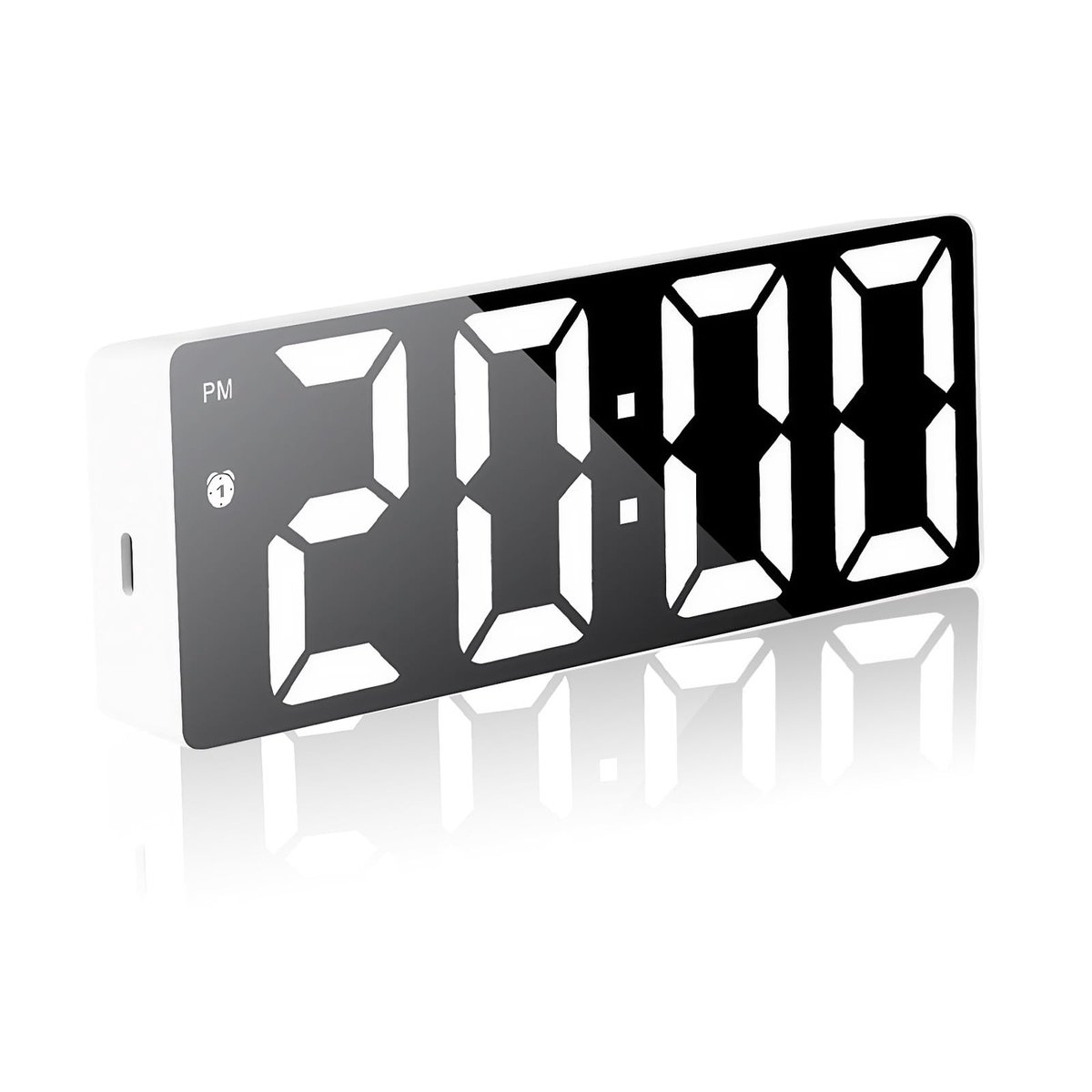 Dailygoods - Digitale LED Spiegel met Temperatuur en Datum Kalender