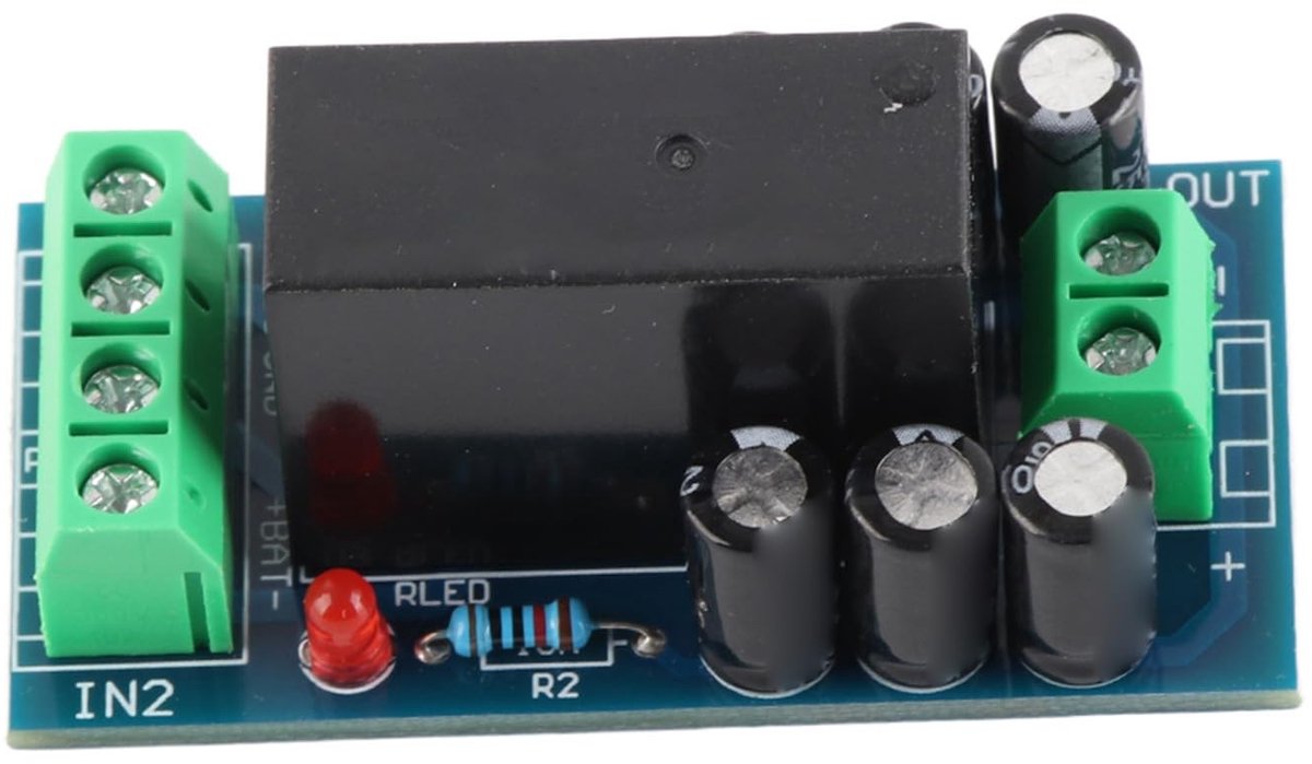 Dailygoods - Dailygoody - Contrôleur d'Alimentation - Automatische Batterij Overschakeling - 12V 12A - Energiebeheer - Noodstroomvoorziening - Geschikt voor divers...