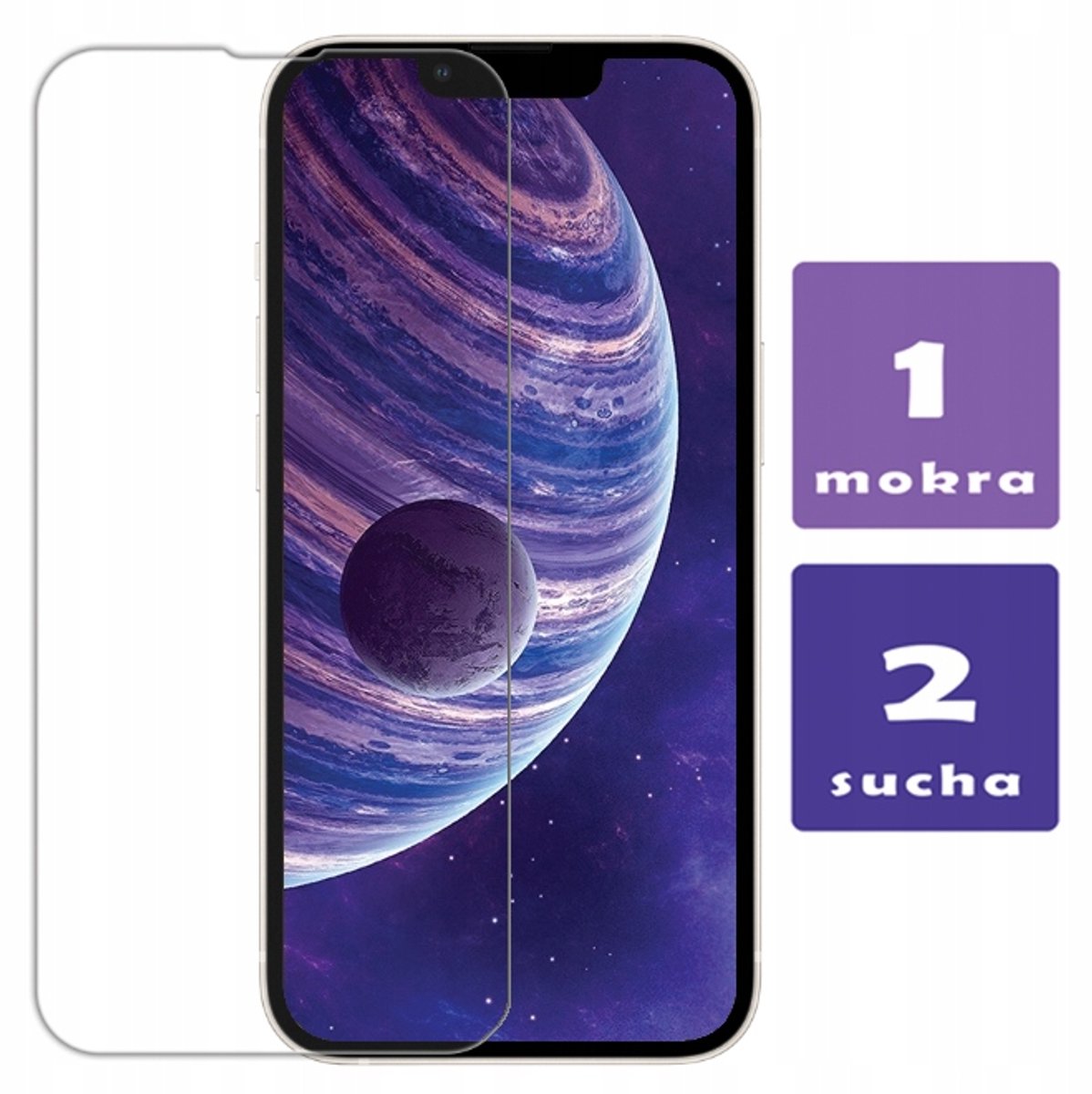Co2-Gehard Glas, Trip Shield, 9H, Voor Iphone 13 Pro Max 0143