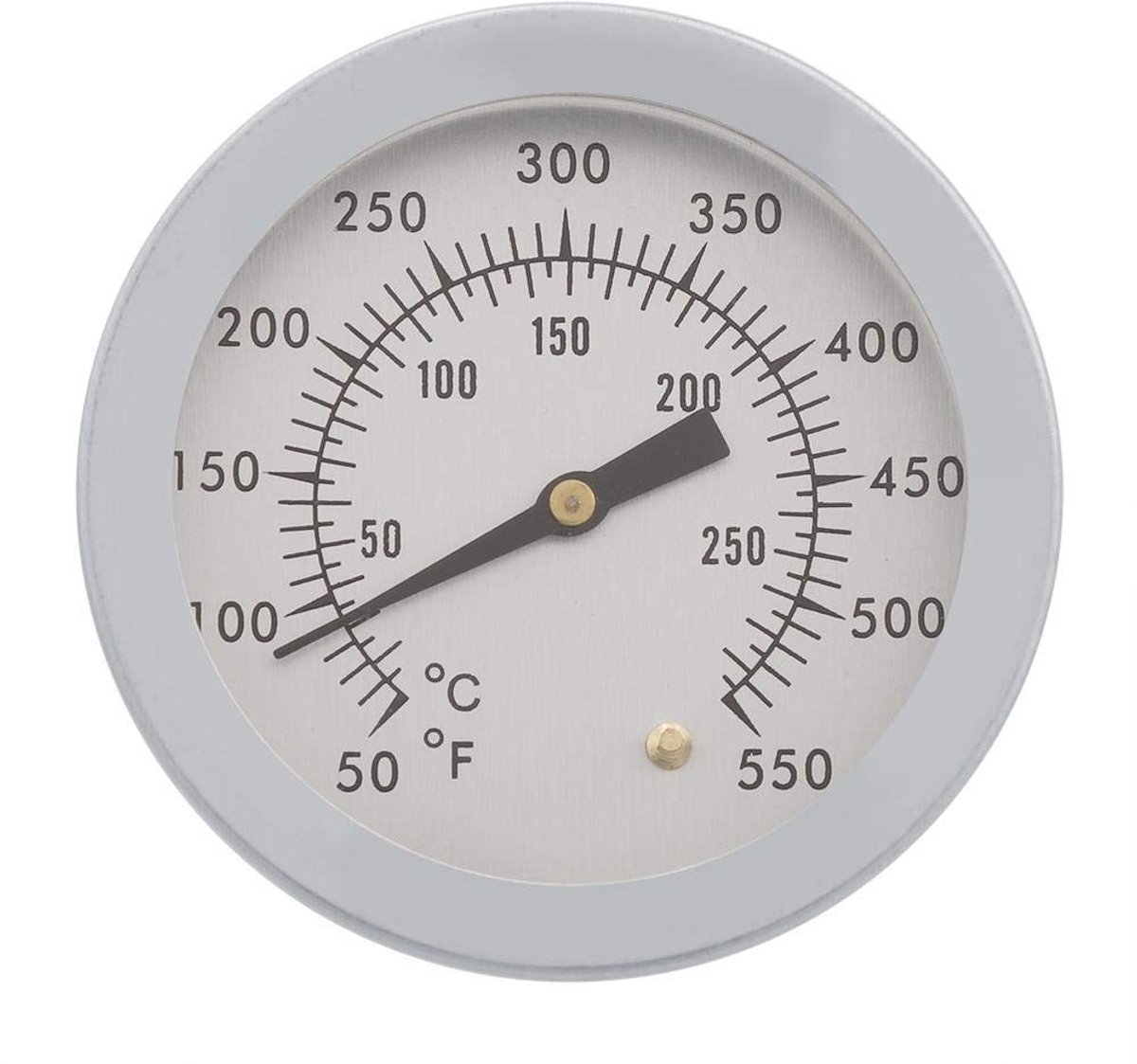 Dailygoods - Dailygoody - Barbecue thermometer - Rookgrill thermometer - Duurzaam aluminium - Temperatuurweergave - Eenvoudige installatie - Geschikt voor roken
