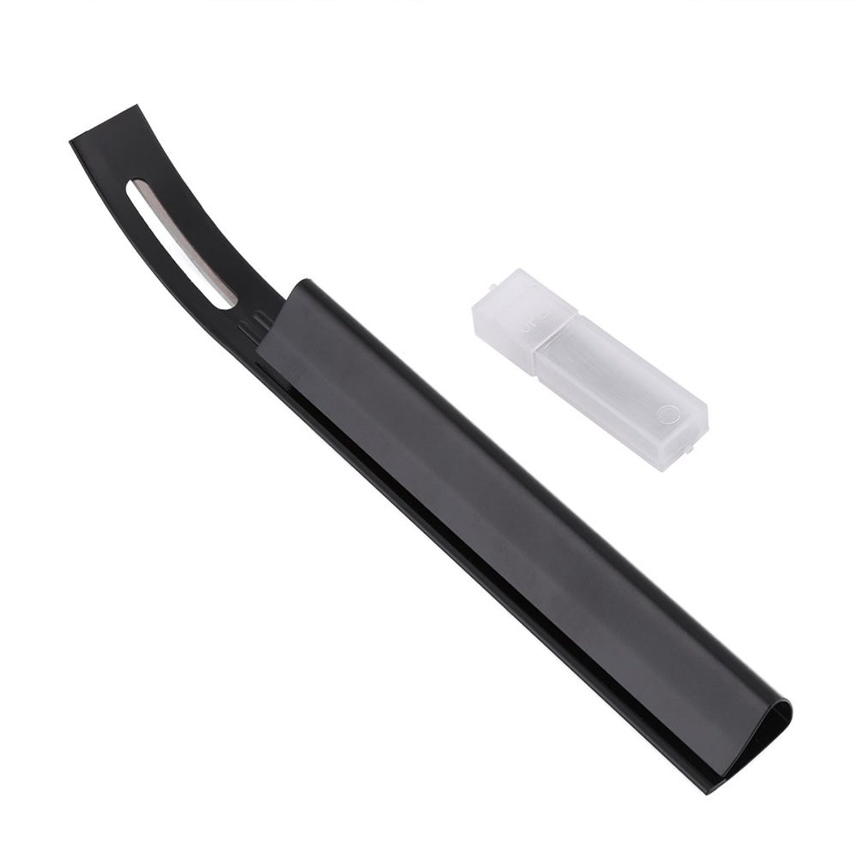 Dailygoods - Dailygoody - Safety Skiver - RVS Leer Beveler met 3 Vervangbladen voor Leerbewerking