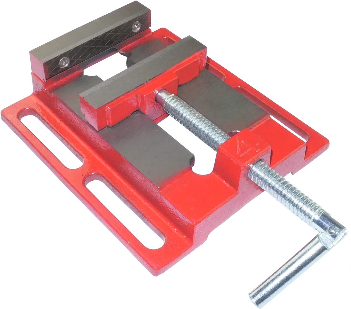 Dailygoods - Dailygoody - Gietijzeren Boor-/Freesbankschroef - Precisie en Stabiliteit - Compact en Duurzaam - Geschikt voor Kolomboormachines - Ideaal voor Detail...