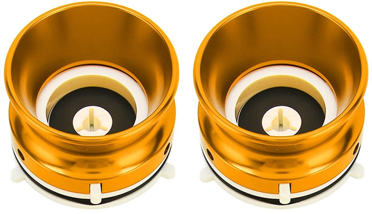 Dailygoods - Dailygoody Hub-adapters - Universeel voor Tape Recorders - Gepolijst Aluminium - Compatibel met Studer en Akai - Ideaal voor Geluidsliefhebbers