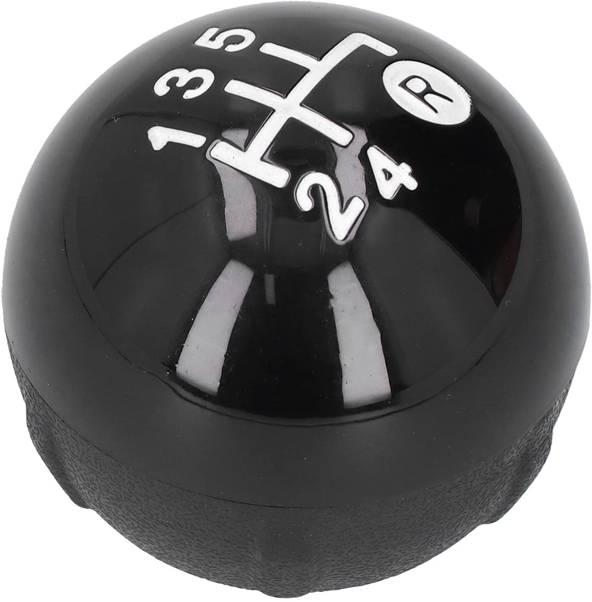 Dailygoody - Pookknop - Versnellingspookdop - Decoratieve Afdekking - Kunststof - Geschikt voor Fiat 500 500C 2007-2018 - Vervangingsset