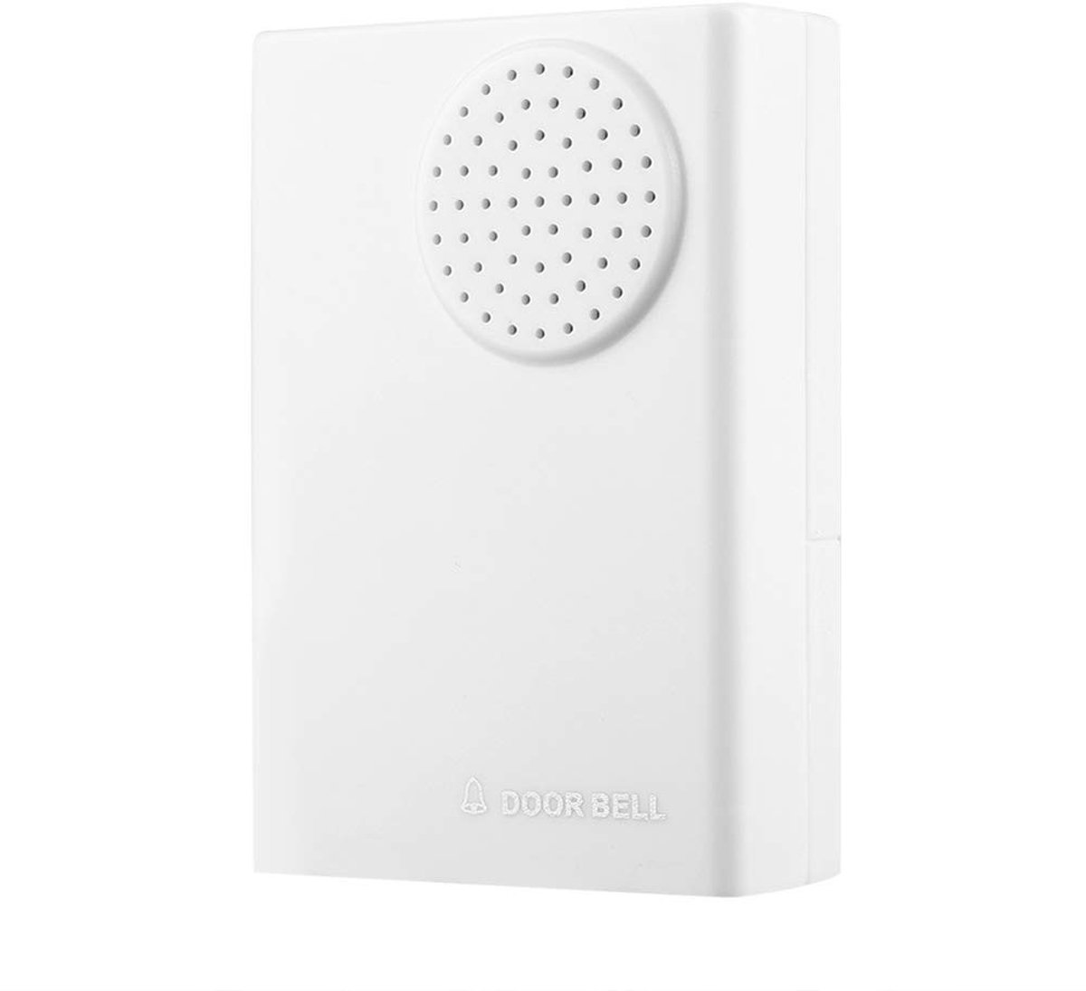 Dailygoods - Dailygoody - Bedrade deurbel - 120dB geluid - Eenvoudig te installeren - Wit - Voor thuis en kantoor - Veiligheidssysteem - Binnen en buiten