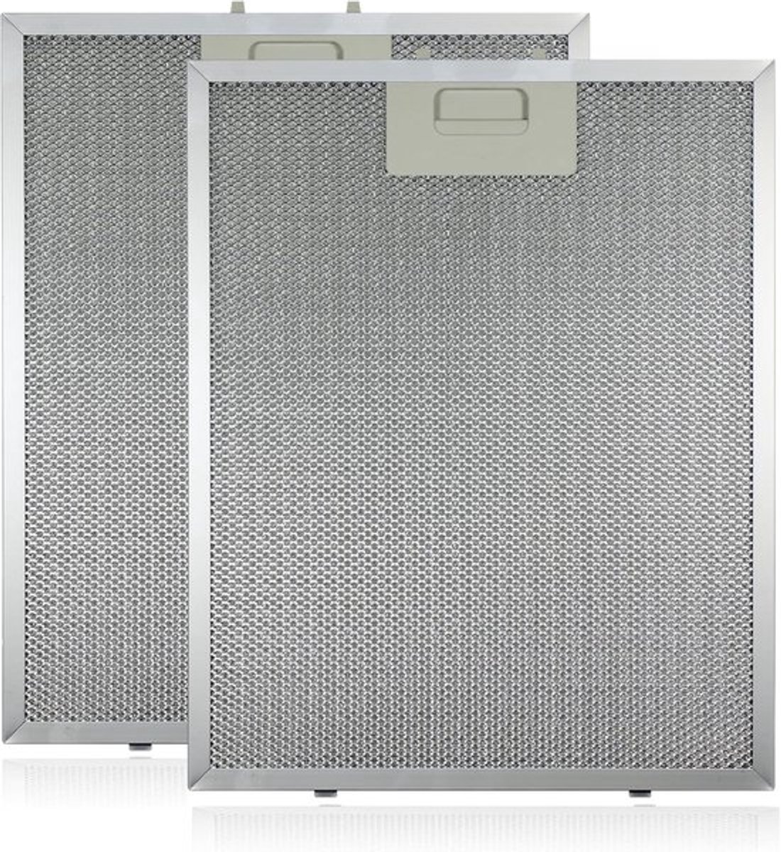 2 stuks afzuigkapfilters van metaal- vetfilter-filter voor afzuigkap universeel-320 x 260 mm-5-laags aluminium universeel gaasafzuigkapfilter-geschikt voor veel toonaangevende merken afzuigkappen.
