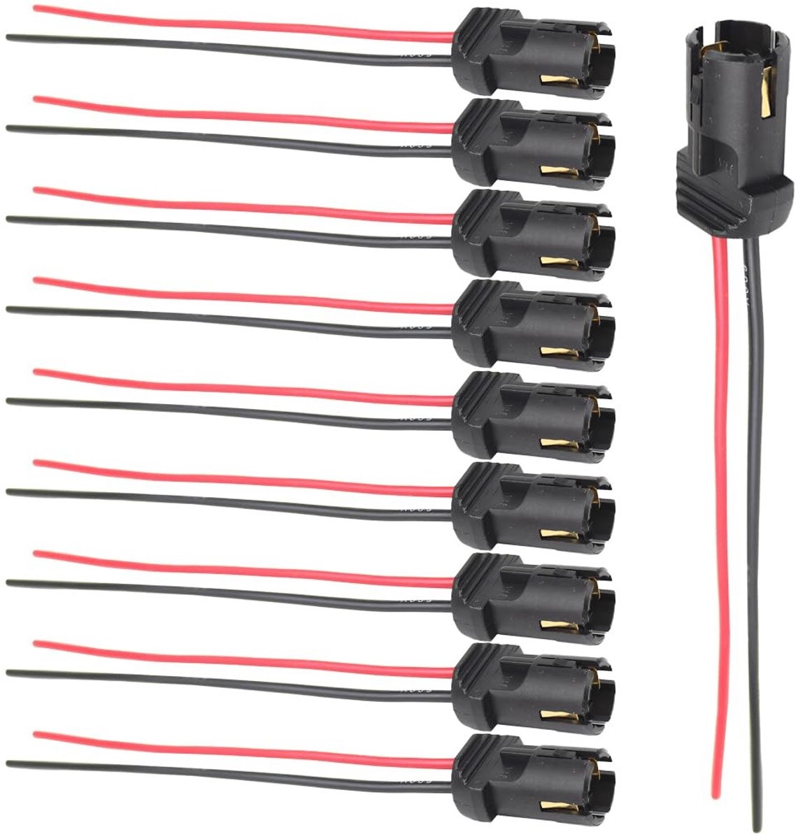 Dailygoods - Set van 10 Universele Licht Harnas Socket voor Auto