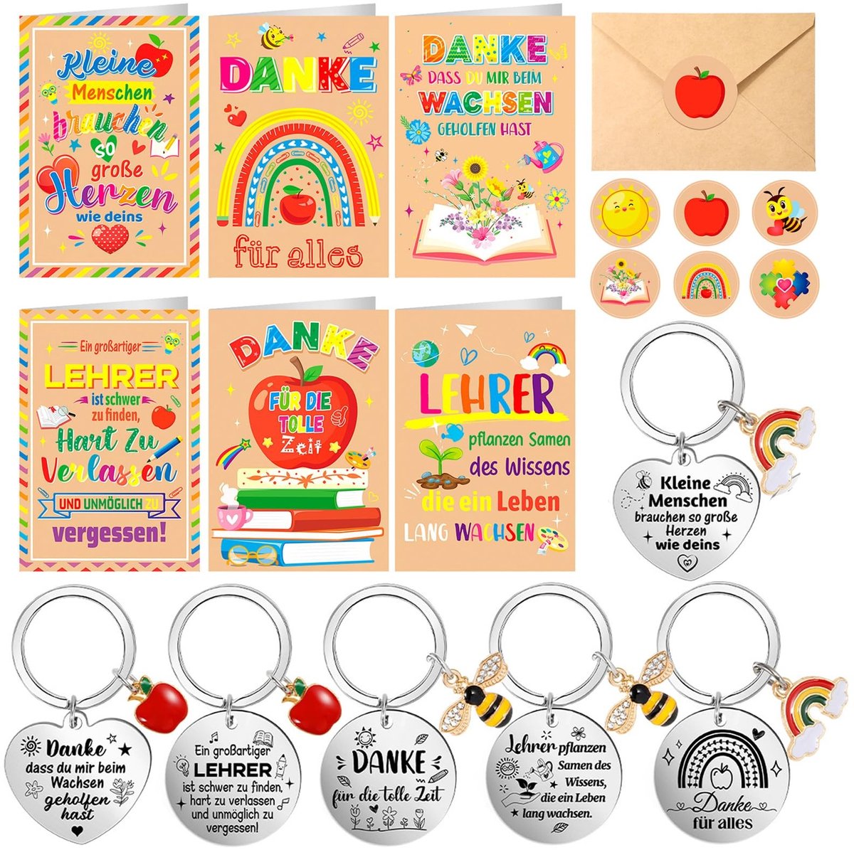 Dailygoods - Bedankkaart voor Leraren met Inspirerende Boodschap
