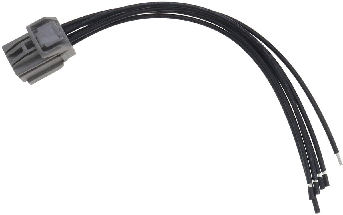 Dailygoods - Dailygoody - 6-pins auto achterlicht connector - Voorbedrade harnas - 15 cm - Compatibel met Ford Transit Mk8 - Betrouwbare aansluiting - Eenvoudige i