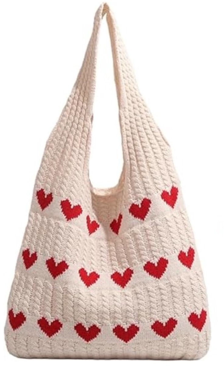 Dailygoods - Gehaakte Strandtas voor Dames met Grote Capaciteit
