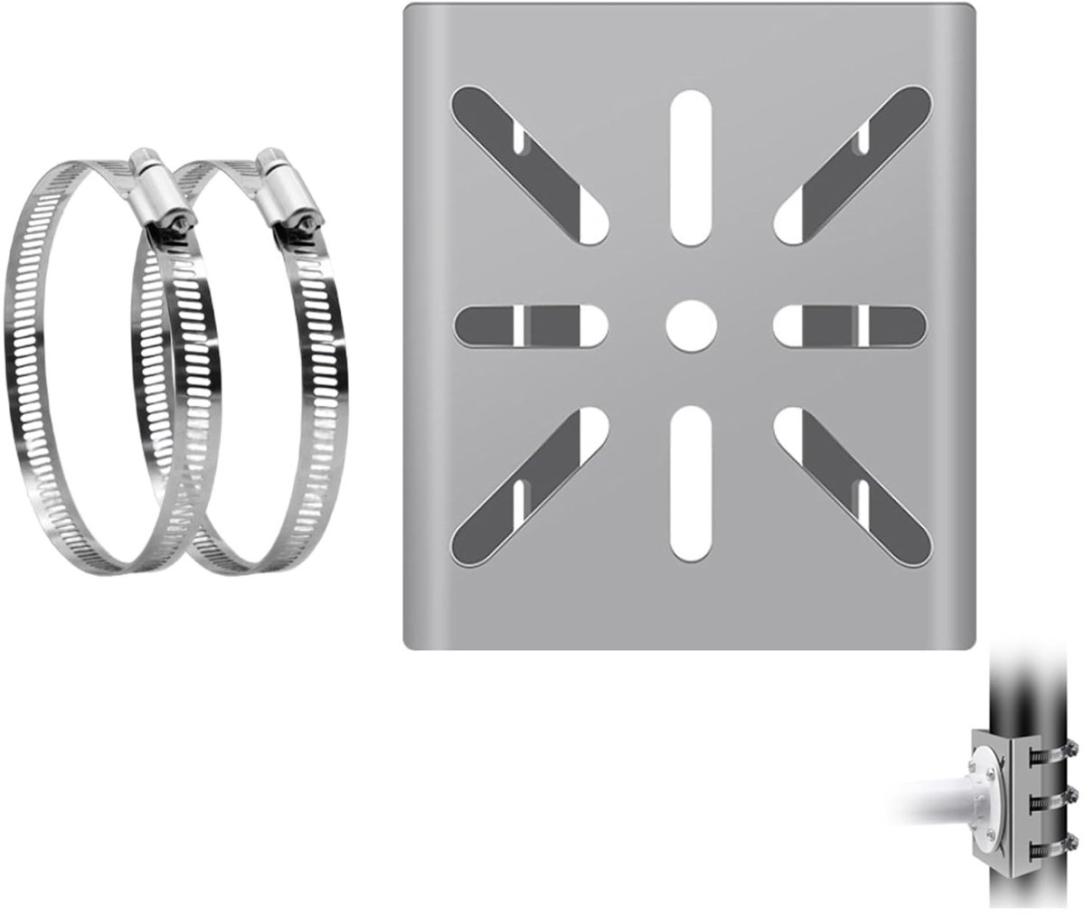 Dailygoods - Universele Masthouder voor Bewakingscamera's en Verlichting